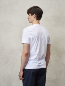 BLAUER – T-Shirt Uomo Scudo Bianco