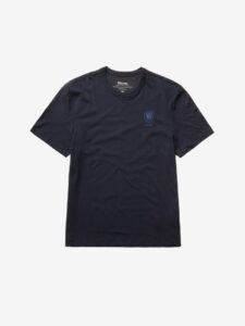 BLAUER – T-Shirt Uomo Scudo Blu Sodalite