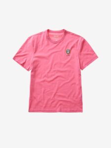BLAUER – T-Shirt Uomo Scudo Blauer a Colori Limonata Rosa