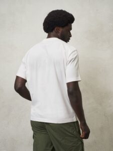 BLAUER – T-Shirt Uomo in Morbido Cotone Bianco