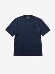 BLAUER – T-Shirt Uomo in Morbido Cotone Blu Sodalite