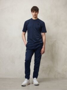BLAUER – T-Shirt Uomo in Morbido Cotone Blu Sodalite
