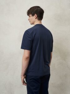 BLAUER – T-Shirt Uomo in Morbido Cotone Blu Sodalite