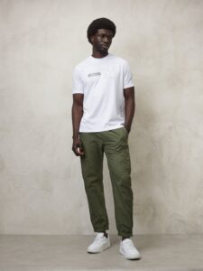 BLAUER – T-Shirt Uomo Usa BL Bianco