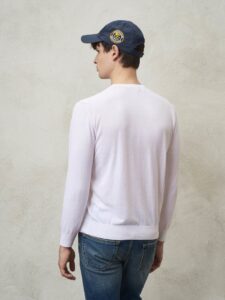 BLAUER – Maglia Uomo Girocollo Bianco