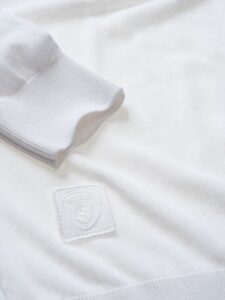 BLAUER – Maglia Uomo Girocollo Bianco