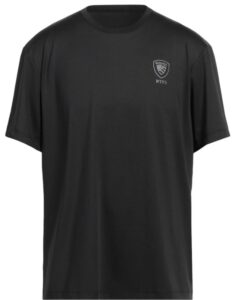 BLAUER – T-Shirt Uomo Scudo Nero