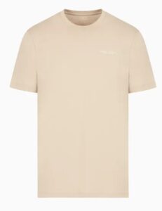 ARMANI EXCHANGE – T-Shirt Uomo Regular Fit in Jersey Cammello