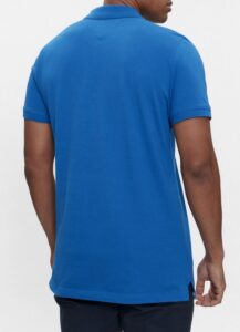 TOMMY HILFIGHER – Polo Uomo Slim Placket Blu