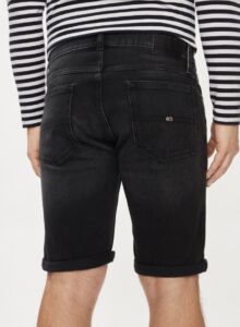 TOMMY HILFIGER – Pantaloncini di Jeans Uomo Ronnie Denim Black