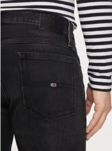 TOMMY HILFIGER – Pantaloncini di Jeans Uomo Ronnie Denim Black
