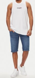 TOMMY HILFIGER – Pantaloncini di Jeans Uomo Ronnie Denim Dark
