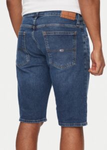TOMMY HILFIGER – Pantaloncini di Jeans Uomo Ronnie Denim Dark