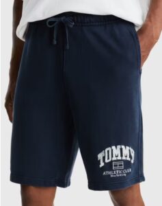 TOMMY HILFIGER – Pantaloncini Uomo da Basket Atletici Blu