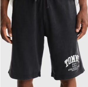 TOMMY HILFIGER – Pantaloncini Uomo da Basket Atletici Nero