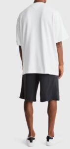 TOMMY HILFIGER – Pantaloncini Uomo da Basket Atletici Nero