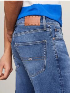 TOMMY HILFIGER – Jeans Uomo Dad Regular Fit Affusolati e Sbiaditi Denim Dark
