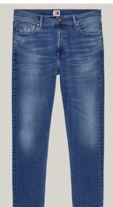 TOMMY HILFIGER – Jeans Uomo Dad Regular Fit Affusolati e Sbiaditi Denim Dark