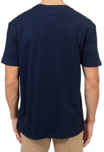 TOMMY HILFIGHER – T-Shirt Uomo con Logo Blu Navy