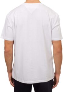 TOMMY HILFIGHER – T-Shirt Uomo con Logo Bianco