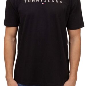 TOMMY HILFIGHER – T-Shirt Uomo con Logo Nero