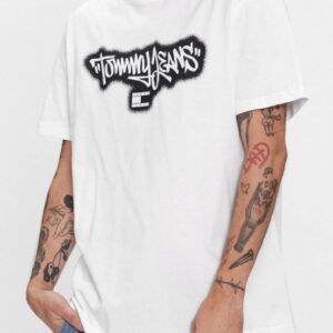 TOMMY HILFIGHER – T-Shirt Uomo Spary Bianco