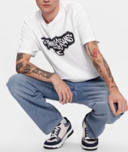 TOMMY HILFIGHER – T-Shirt Uomo Spary Bianco