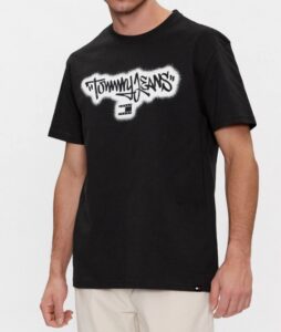 TOMMY HILFIGHER – T-Shirt Uomo Spary Nero