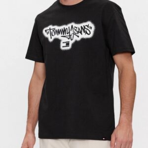 TOMMY HILFIGHER – T-Shirt Uomo Spary Nero