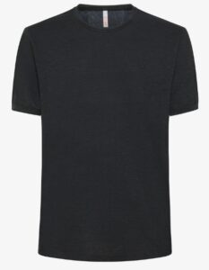 SUN68 – T-Shirt Uomo Round Bottom S/S Nero