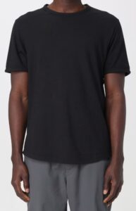 SUN68 – T-Shirt Uomo Round Bottom S/S Nero