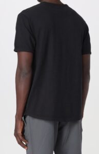 SUN68 – T-Shirt Uomo Round Bottom S/S Nero