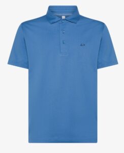 SUN68 – Polo Uomo T-Shirt S/S Azzurro