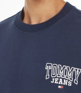 TOMMY HILFIGER – Felpa Uomo Regular Twilight Blu