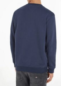 TOMMY HILFIGER – Felpa Uomo Regular Twilight Blu