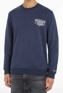 TOMMY HILFIGER – Felpa Uomo Regular Twilight Blu