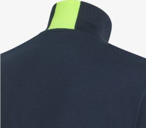 SUN68 – Polo Uomo Small Stripe Fluo S/S Blu Navy