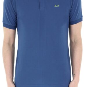 SUN68 – Polo Uomo Solid Regular S/S Avio Scuro