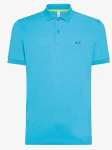 SUN68 – Polo Uomo Solid Regular S/S Turchese