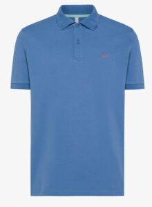 SUN68 – Polo Uomo Solid Regular S/S Avio