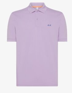 SUN68 – Polo Uomo Solid Regular S/S Lilla