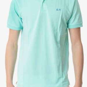 SUN68 – Polo Uomo Solid Regular S/S Acqua