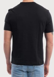BLAUER – T-Shirt Uomo Grafica 3D Nero