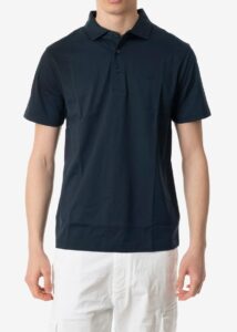 SUN68 – Polo Uomo T-Shirt S/S Blu Navy