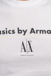 ARMANI EXCHANGE – T-Shirt Uomo Basic by Armani Bianco