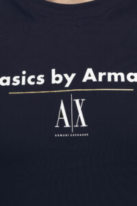 ARMANI EXCHANGE – T-Shirt Uomo Basic by Armani Blu Navy