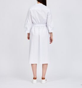ARMANI EXCHANGE – Vestito Donna Camicetta Optic Bianco