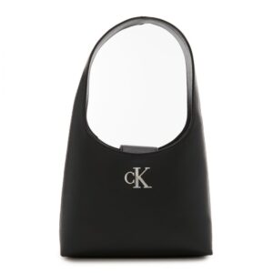 CALVIN KLEIN – Borsa da Spalla Donna Minimal Monogram Shoulder Bag Nero