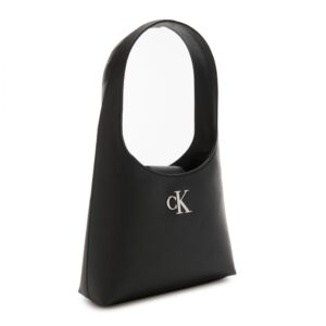 CALVIN KLEIN – Borsa da Spalla Donna Minimal Monogram Shoulder Bag Nero
