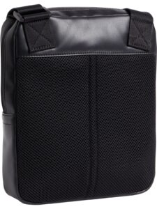 CALVIN KLEIN JEANS – Borsa a Tracolla Unisex Monogram Soft Reporter Nero